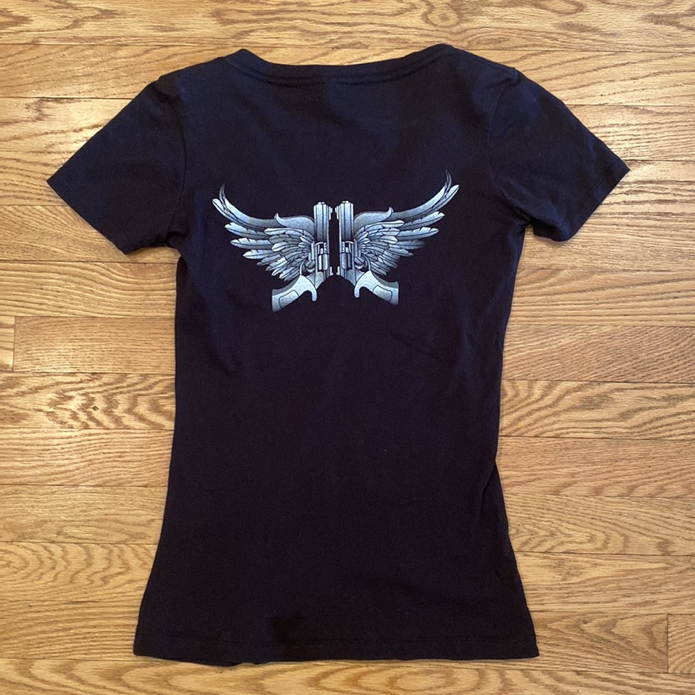 Graphic tee Black “ be polite YOU FUCKER “ - Picture 2 of 3